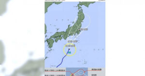 日本關東地區也4年一遇　鴛鴦颱風將登陸帶來豪雨